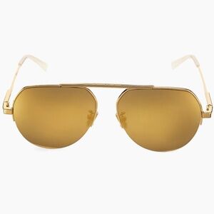 Bottega Veneta Minimalist 58MM Pilot Sunglasses
